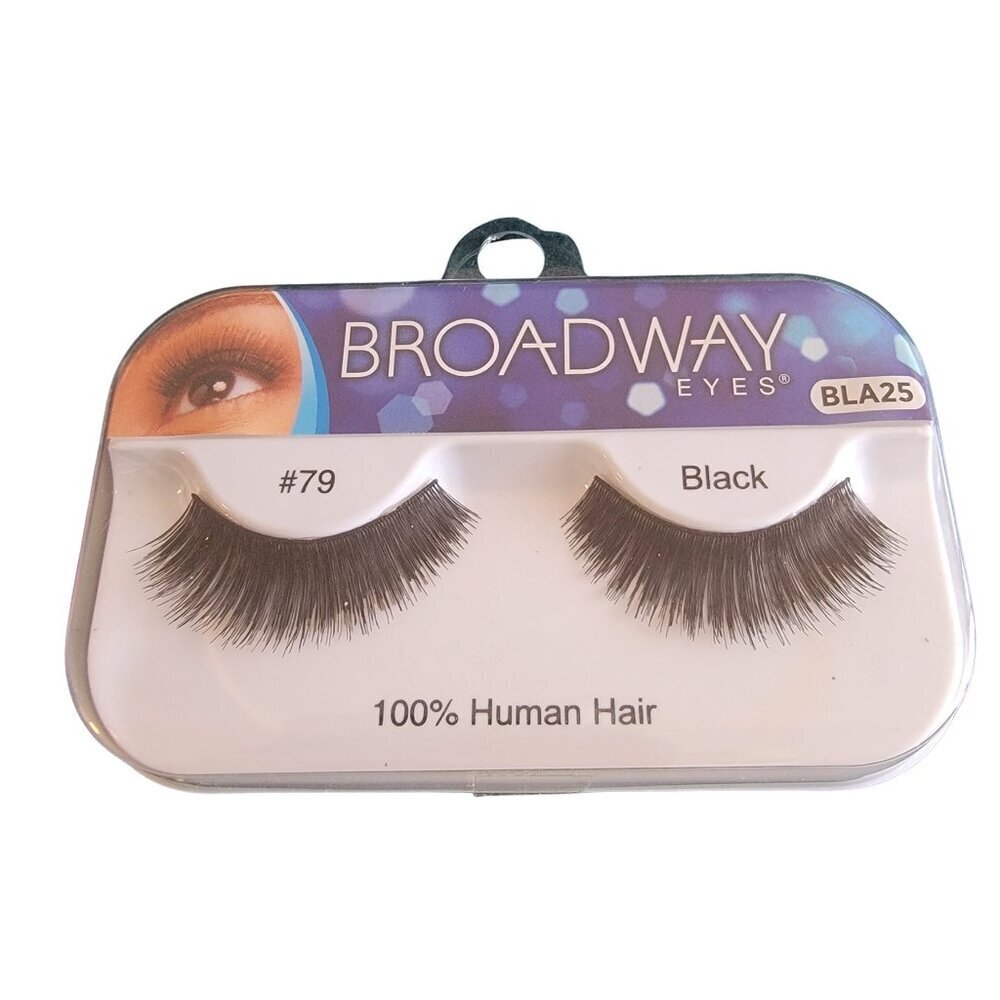 4 Packages Broadway Real Human Hair Eyelashes #79